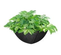 Ide Doublure pour pots de fleurs ronds en tissu - Insert de rechange pour paniers de respirant, doublure pour sac de culture durable qui retient l'humidité pour pots de fleurs et jardinières