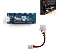 IDE/PATA Adaptateur Convertisseur 40 Broches vers SATA Femelle, Adaptateur pour Disque Dur Interne 3,5 Pouces, Convertisseur IDE vers SATA USB pour Ordinateur de Bureau et Disques Durs IDE 3.5