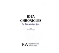 Idea Chronicles 2025: For those who have ideas