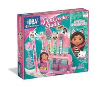 Clementoni |Gabby et la Maison Magique pour Enfants 6+ | Coffret Stylos à Personnaliser | 25 Accessoires | Loisirs Créatifs| Stylos Fonctionnels | Activité Manuelle |PenCreator Studio