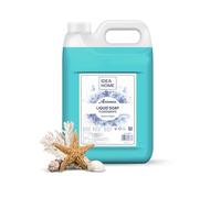 Idea Home AROMÉA Savon Liquide Mains Sapphire Night 5L - Bidon Recharge Économique - Formule Douce pH Neutre - pour Distributeurs Maison & Professionnels