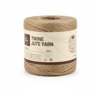 Idea Home Ficelle de Jute Naturelle - 250 m x 2 mm - Fil de Jute Naturel pour Jardin, Emballage Cadeau, Bureau et projets de Bricolage