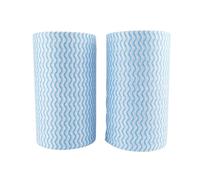 IDEA HOME Lot de 2 Rouleaux de 100 Chiffons de Nettoyage de Cuisine