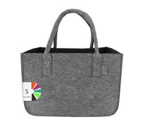 IDEA HOME Sac Shopper Multifonctionnel Grand 30L Pliable Panier à Provisions XXL Noir, xl