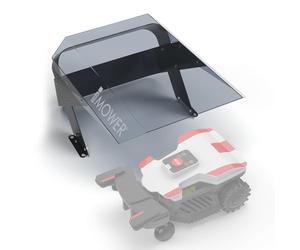 Idea Mower Garage pour robot tondeuse Mobius compatible avec Ambrogio Twenty - toit transpertant, accès facile au clavier - protection solaire, pluie et grêle