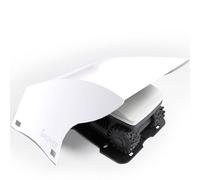 IDEA MOWER Garage pour robot tondeuse Shell, compatible avec Husqvarna Automower, en aluminium composite - Blanc