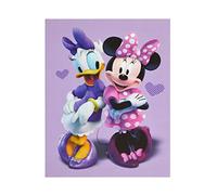 Idea Nuova Disney Minnie Mouse Toile murale à LED pour enfant 29,2 x 40 cm