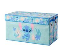 Idea Nuova Disney Stitch Coffre de rangement pliable, durable avec couvercle souple, 72,4 x 36,8 x 40,6 cm