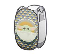 Idea Nuova Star Wars, le panier pop-up Mandalorien avec l'enfant avec poignées de transport durables, 61 x 58,4 x 5,1 cm