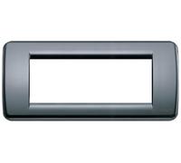 IDEA RONDO' PLACK EN TECHNOPOLYMER 5 MODULES GRIS COULEUR 16765.15