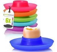 idea-station Neo coquetier Plastique 6 pièces - Couleur - coquetier Oeuf - Porte Oeuf