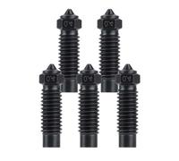 IdeaFormer-3D Lot de 5 buses d'extrudeuse en acier trempé de 0,4 mm pour imprimante 3D Elegoo Neptune 4 Plus / Neptune 4 Max - En acier trempé - Pour imprimante 3D Neptune 4 Plus / Neptune 4 Max