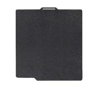 IdeaFormer-3D Plaque de construction double face noire PEI pour Bambu Lab X1/X1C/X1E/P1P/P1S/P2S/A1, tôle d'acier à ressort flexible pour imprimante 3D Bambu Lab Plate-forme 257 x 257 mm