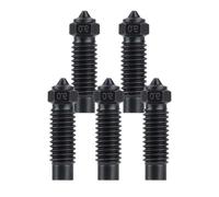IdeaFormer 5 Pièces 0,6mm Acier Trempé Buses pour Elegoo Neptune 4 Plus/Neptune 4 Max, Hardened Steel Hotend Extrudeuse Nozzle Buses en Acier Trempé pour Imprimantes 3D Neptune 4 Plus, Neptune 4 Max