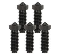 IdeaFormer 5 Pièces 0,6mm Acier Trempé Kobra 2 Buses, Hotend Extrudeuse Hardened Steel Nozzle pour Anycubic Kobra 2/Kobra 2 Pro/Kobra 2 Neo/Kobra 2 Plus/Kobra 2 Max Imprimantes 3D
