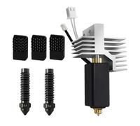 IdeaFormer Centauri Lot de 6 extrudeuses en carbone pour Elegoo, tête d'impression avec buse en acier trempé de 0,4 mm et 0,6 mm, 3 brosses à buse pour Elegoo Centauri Carbon