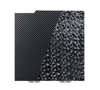 IdeaFormer Feuille d'impression double face texturée PEO + PET 184 x 184 mm pour bambou, Diamond PEO + fibre de carbone PET - Pour imprimante 3D Bambu Lab A1 Mini