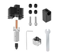 IdeaFormer Hotend amélioré pour Bambulab, High Flow et High Temp Hotend avec Buse en Acier Trempé Chaussette en Silicone pour Bambu Lab X1 X1C X1E P1P P1S A1