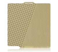 IdeaFormer Houndstooth & Honeycomb PEI P1S A1 Plaque d'impression texturée PEI Spring Steel PLA ABS avec code QR pour Bambu Lab X1/X1C/X1E/A1/P1P/P1S