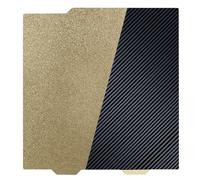 IdeaFormer IR3 Plaque de construction PET PEI pour Bambu Lab A1 Mini, fibre de carbone lisse PET + PEI texturé sans plaque de construction magnétique 184 x 184 mm pour mini imprimante Bambu Lab A1