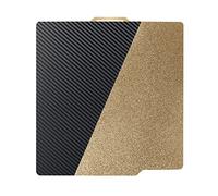 IdeaFormer Plateau Double Face PET+PEI pour Bambulab 257x257mm, Plateforme PET PEI Imprimante 3D Flexible Plaque Lit d'impression pour Bambu Lab X1C/X1/P1P/P1S