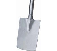 IDEAL 240-10212 Bêche à double ressort'B1'Gr.2 jardinier, manche en T 85cm, gris argenté