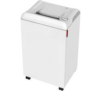 Ideal 2503 Destructeur de Documents, Niveau de sécurité P-2, Coupe Fibres 4 mm, capacité de 20 Feuilles, Corbeille de 75L, détruit Aussi Les Cartes de crédit, CDs/DVDs, Trombones et agrafes