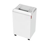 IDEAL 2503 Destructeur de documents, niveau de sécurité P-4, coupe croisée 4x40 mm, capacité de 15 feuilles, réceptacle de 75L, conforme RGPD, détruit également les cartes de crédit, trombones/agrafes