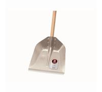 IDEAL 650-30002 Bord de protection pour pelle Hallenser, noir/argenté