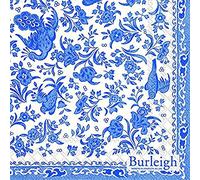 Idéal à Domicile Gamme de 20 Serviettes en Papier, Regal Paon Burleigh carré de 33 cm