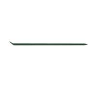 Ideal Barre à mine L.1250mm L.30mm Forme rd.avec pointe et lame courbée noire laquée.IDEAL Quantité:1