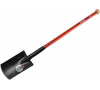 IDEAL Pelle 280 x 190 / 180 mm taille 2 Plus manche tube acier avec pommeau b...