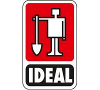 Ideal Bêche de force ( 4000818494 ) 280 x 190 / 180 mm Taille 2 Manche en tube d'acier avec pommeau en bois dur