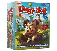 Ideal | Diggy The Dog : Cachez Votre trésor du Chiot mais Soyez Prudent qu'il Pourrait Le déterrer ! | Jeux pour Enfants | 2-4 Joueurs | À partir de 4 Ans