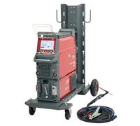 Ideal Expert TIG 422 AC/DC PFC Pulse Pro7 LCD W Poste à souder Inverter - Poste à souder professionnel WIG TIG AC/DC avec refroidisseur, chariot, fonction impulsion et allumage HF, 400 V 400 A pour