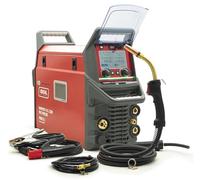 Ideal ExpertMIG 220 PFC MIG MAG Poste à souder 200 A - Double impulsion & synergie - Inverter 5 en 1 pour aluminium et acier inoxydable - Écran tactile LCD, WIG Lift, MMA Bestschweissen.de