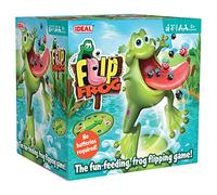 IDEAL , Flip Frog: the fun-feeding, frog flipping action game!, Kids Games , For 2+ Players , Ages 4+
