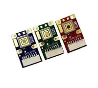 Idéal for Optoma D6101 for Benq LED Tricolore GP10 LG HX200 HS200 PA70G PB60G HX300G Mini Source de projecteur for Luminus PT-39 PT-54(LED Lamp 3 PCS)