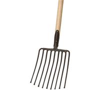 IDEAL Fourche à cailloux 9, longueur des dents 330 mm avec douille à ressort,...