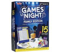 IDEAL, Games Night - Family Edition: Create the ultimate game night with 15 games included!, Family Games, For 2-8 Players, Ages 7+