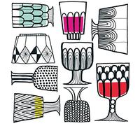 Ideal Home Range Marimekko Collection Lot de 40 serviettes en papier triple épaisseur (Kippis)