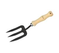Ideal Ideal Fourche à main 3 dents manche en hêtre 15,5 cm Quantité:1