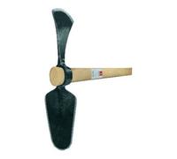 Ideal 66703071 Pionier Houe avec Lame Ovale/Manche, Noir/Beige