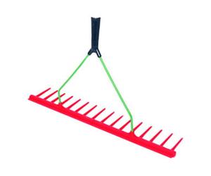 Ideal Idealspaten Râteau en plastique avec bord pour niveler, unilatéral, sans manche Quantité:1