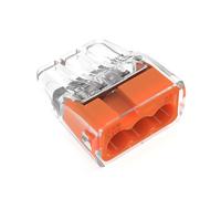 Ideal Industries 30-1033p Ideal 33 Lot de 100 connecteurs 3 ports Orange