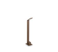 IDEAL LUX AGOS PT H60 COFFEE 4000K - Lampadaire LED d'extérieur au design moderne, IP54, 6,5W, 4000K