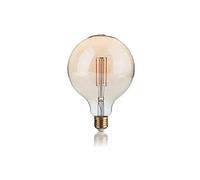 IDEAL LUX - Ampoule LED Led vintage E27 4w transparente hauteur 18.5cm