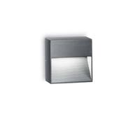 Ideal Lux Applique Down Ap1 122045 Anthrazit 1 Ampoule G9 28 W IP44