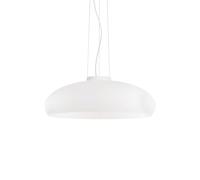 Ideal Lux ARIA SP1 D50 Blanc Lampe à suspension, verre, blanc