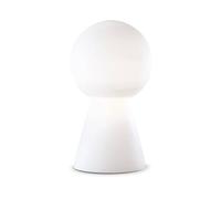Ideal Lux BIRILLO TL1 Medium E27 Blanc Lampe de Table